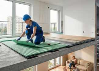 izolacja od dźwięków uderzeniowych