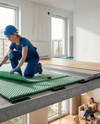 izolacja od dźwięków uderzeniowych